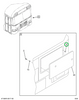 2227447C1 Bumper, Door Wiper Cowl