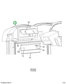 2227764C92 Comprt Assembly Driver Storage