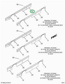 2227766C1 SKIRT  AFT OF FWD WHEEL POCKET