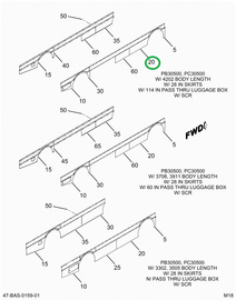 2227769C1 SKIRT  AFT OF FWD WHEEL POCKET