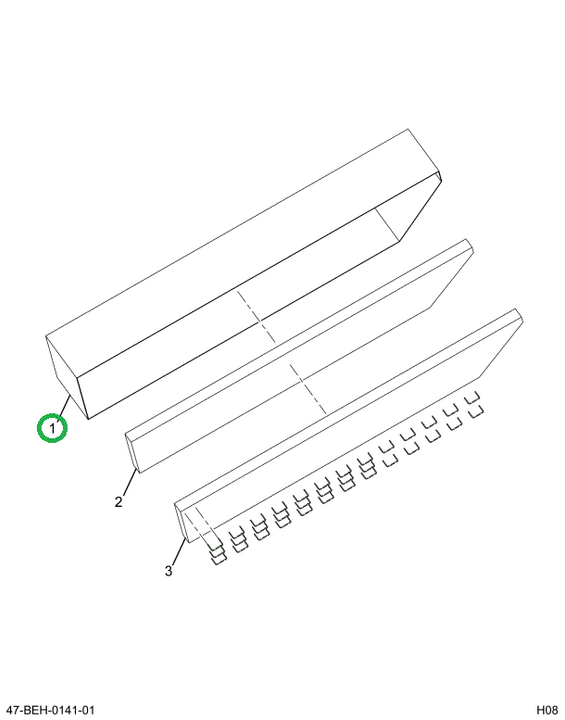 2227802C1 Cover, Upholstery Armrest