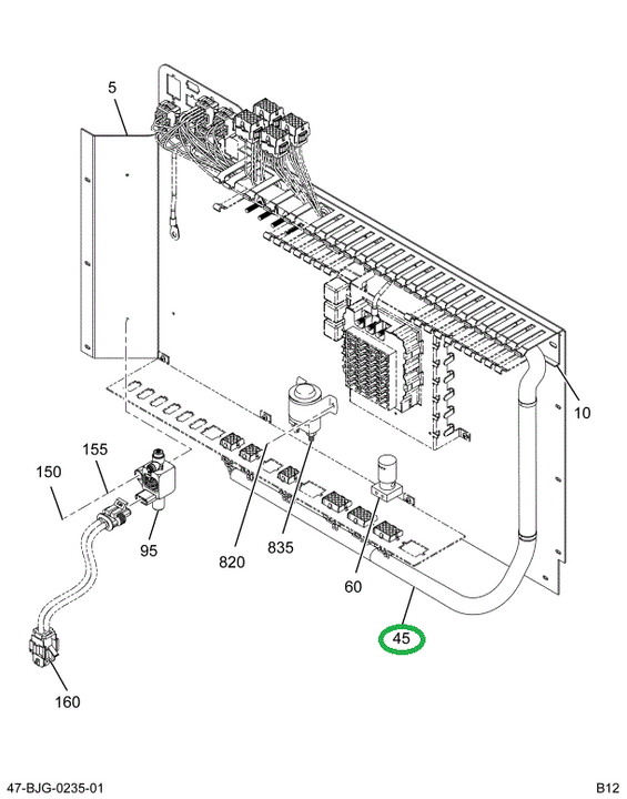 2227970C91 Harness, Overlay Flasher
