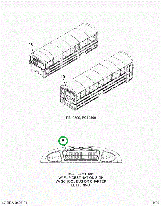 2227981C3 Product Graphic , Bus Body, Sc