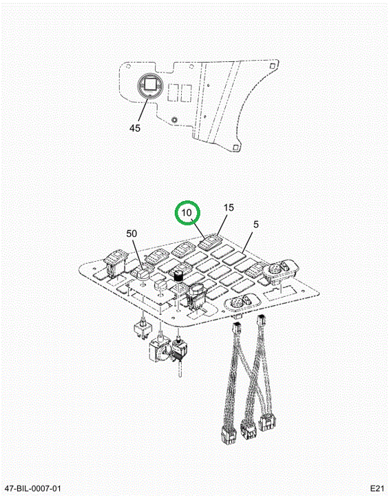2228063C1 ACTUATOR  ROCKER DEFOG FAN