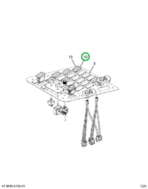 2228098C1 ACTUATOR ROCKER AIR HORN
