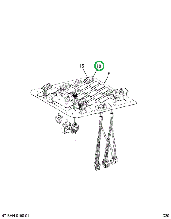2228099C1 Actuator Rocker Sander