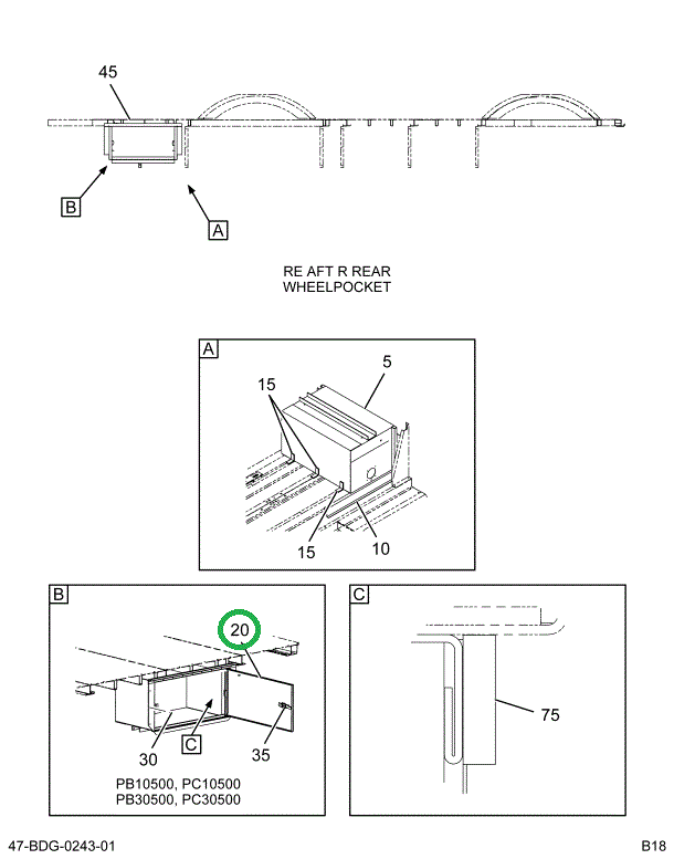 2228282C1 SEAL RUBBER TOOL BOX