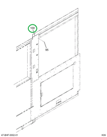 2228481C3 Panel Assembly 3 Pt Seat Belt