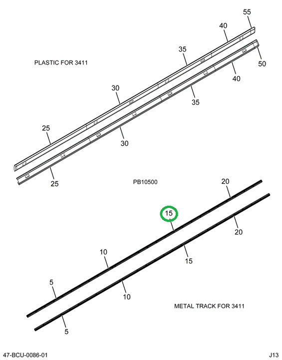 2228580C1 Support Light Bar 1.5 Bow Plus