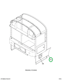 2228641C1 SKIRT  DRIVER SIDE 20 IN 8 QT