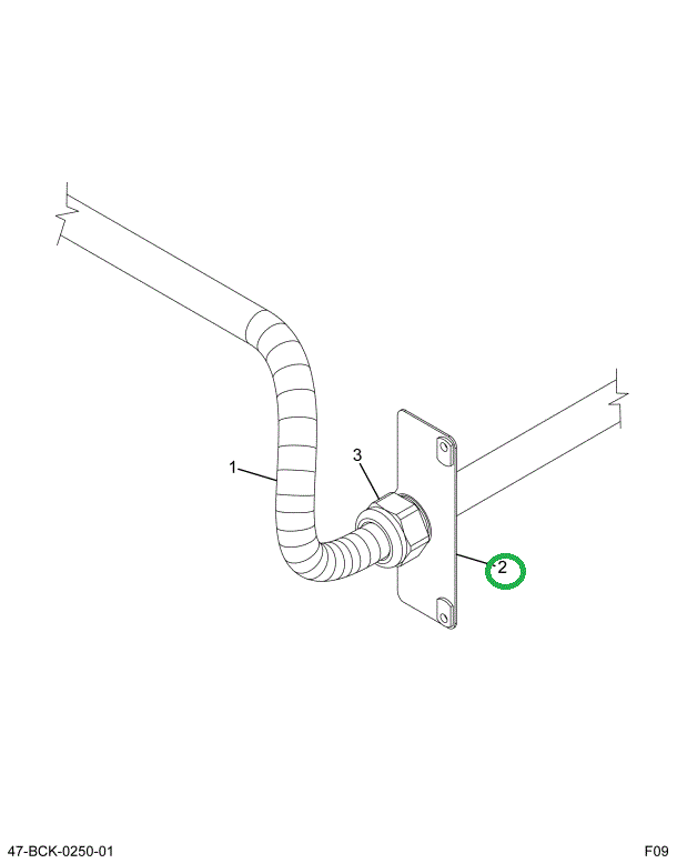 2228654C92 Plate Assembly Harness Engine