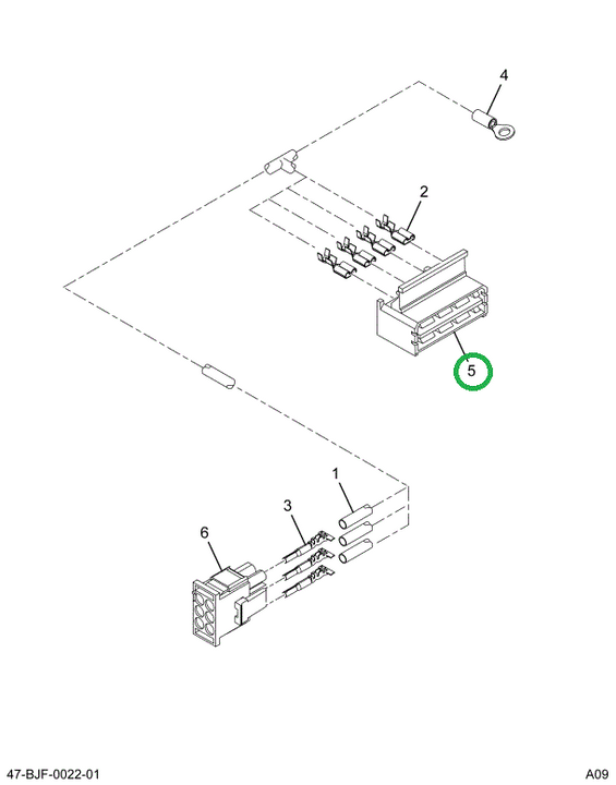 2228757C1 Connector, Female 8-way