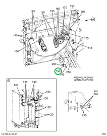 2228796C1 Hose, Heater Surge Tank