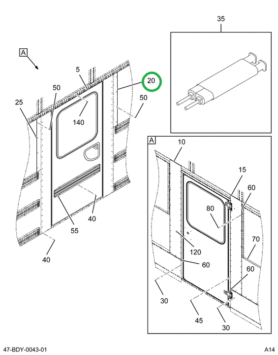 2228810C1 Cap Center Posn L Forward /r A