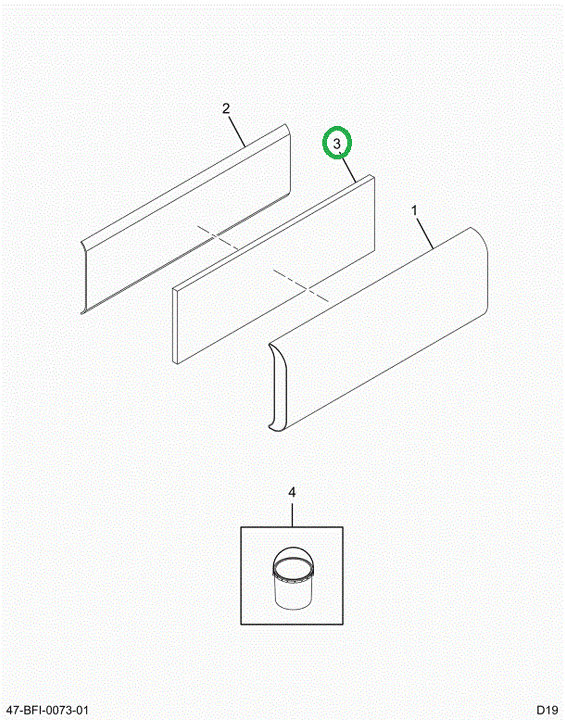 2228931C1 Upholstery Header- Bumper