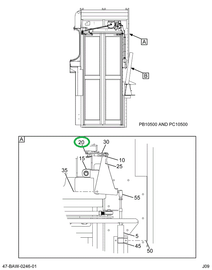 2229055C2 LINKAGE  CONNECTING  ASSY EMER