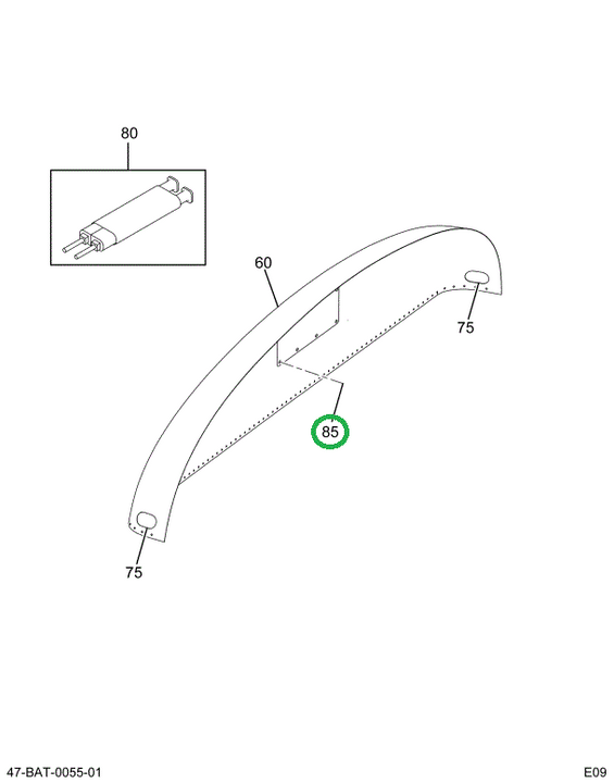 2229156C1 Panel Access, Rear Cap
