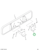 2229245C1 SUPPORT DRVR MIRROR L