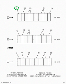 2229363C3 Lining, Over Head, Bus Body, F