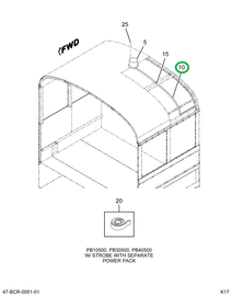 2229450C92 Harness, Transition Self Conta