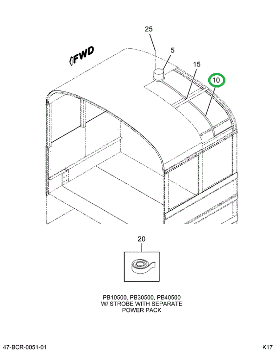 2229450C92 Harness, Transition Self Conta