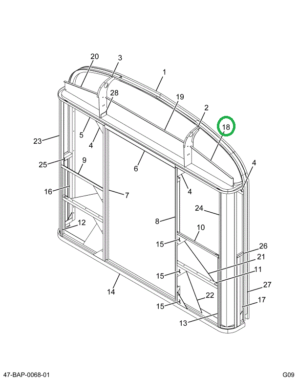 2229474C2 BRACE  BOW R COLORADO CONSTRUC