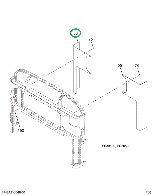 2229475C1 PANEL  OUTSIDE REAR SKIN L