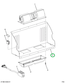 2229649C1 Cover Defog Blower Motor Drive