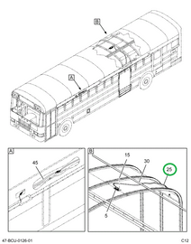 2229756C91 Harness Transition, Single Ovh
