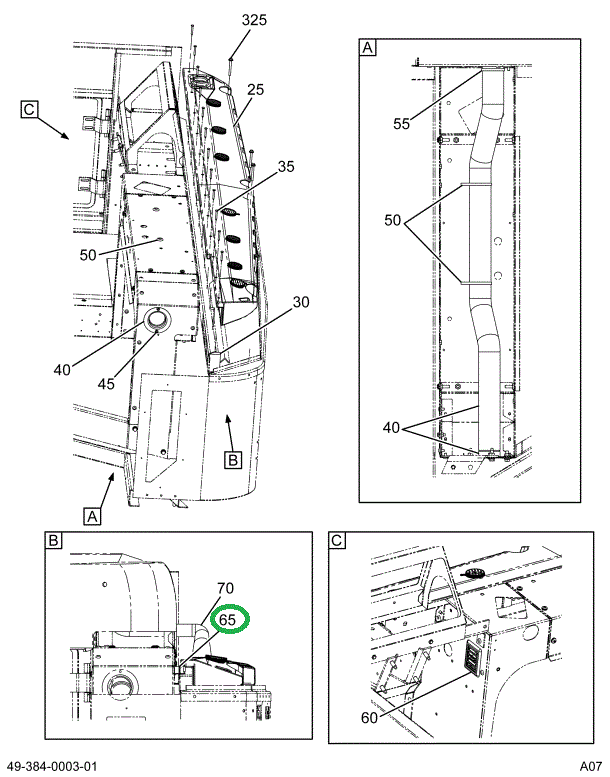 2230029C1 Seal Rubber Cowl To Chassis