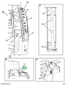 2230029C1 Seal Rubber Cowl To Chassis