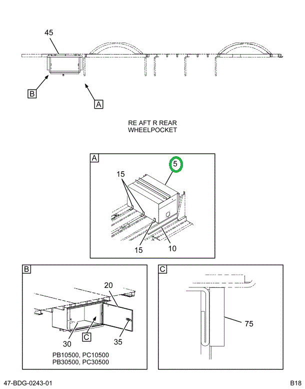 2230232C2 Box, Weldment Tool W/air Condi