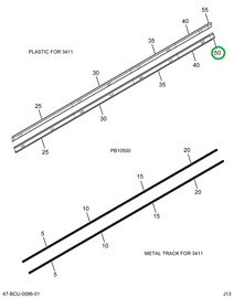 2230282C1 CAP END LIGHT BAR L REAR SPRI