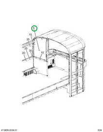 2230374C1 Shield, Lexan Anti-glare Smoke