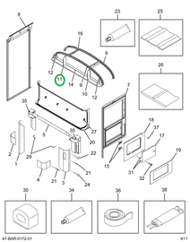 2230397C1 Brace Front Bow R W/air Condit