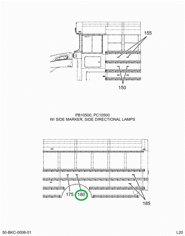 2230579C1 LIGHT  CLEARANCE  AMBER LENS-T