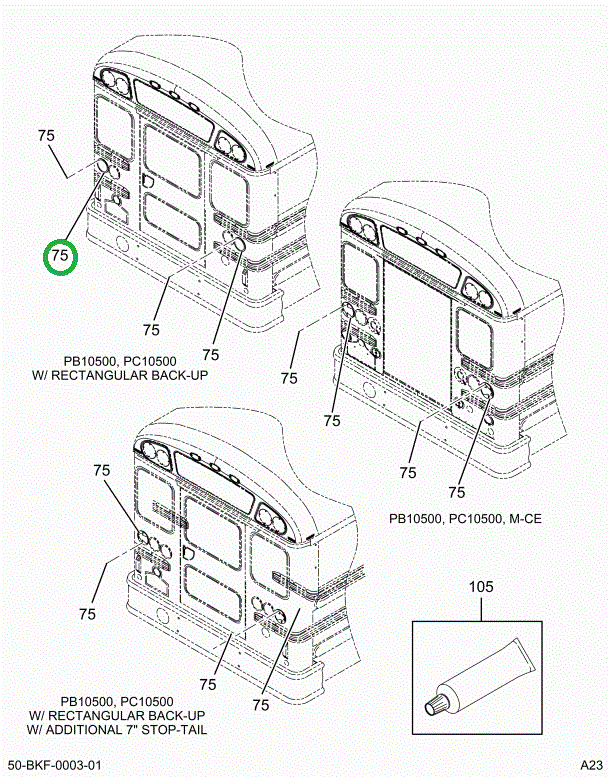 2230591C1 Lamp, Tail, Stop, Turn And Lic