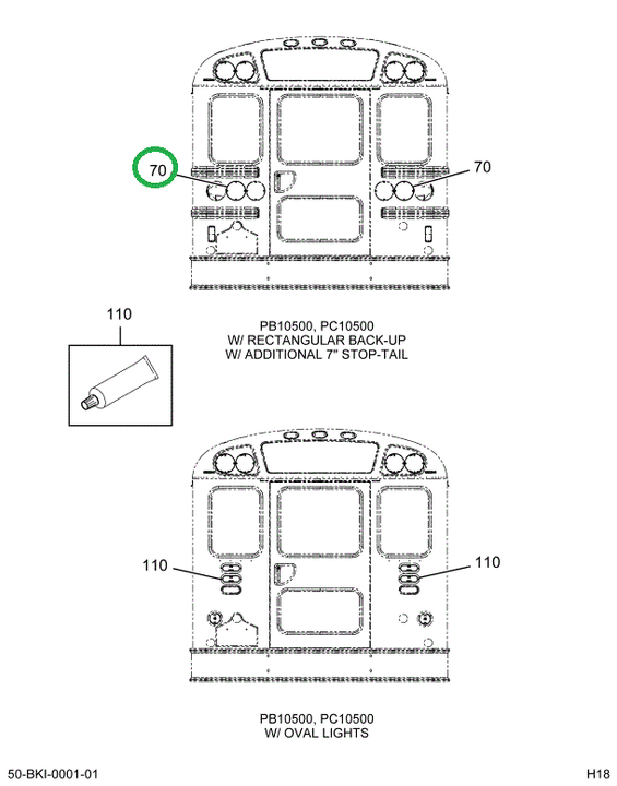 2230592C1 LIGHT RED STOP & TAIL 7 WEL