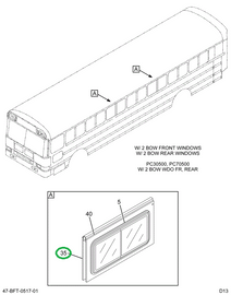 2231854C91 Panel Assembly Trim Inside Win