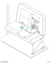 2232015C92 Seat, Left Hand Cr 39 2leg Wal
