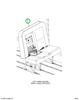 2232162C92 Seat, Right Hand Cr 39 6leg Tr