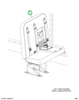 2232292C91 Seat, Left Hand 3pt/cr 39 4leg