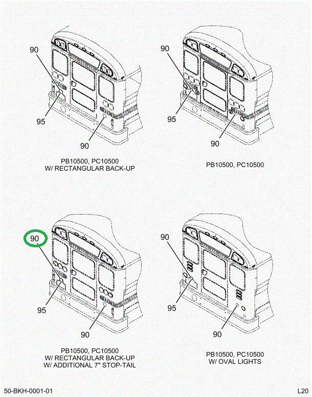 2232339C1 GASKET CLEARANCE GROTE STOP