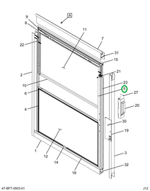 2234066C1 EXTRUSION, ALUMINUM , VERTICAL