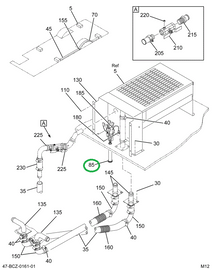 2235423C91 Harness R Auxiliary Heater, Re