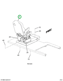 2235781C92 Seat, Driver, National Air Sus