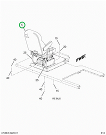 2235788C92 Seat Driver Nat Air 42 Vnl Br