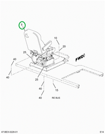 2235855C92 Seat Driver Nat Air 42 Kvr Bn