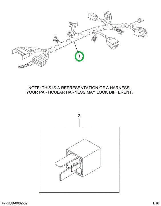 2236422C94 Harness, Ignition Master Disc