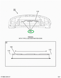 2236769C2 LIGHT , LED STRIP, DESTINATION